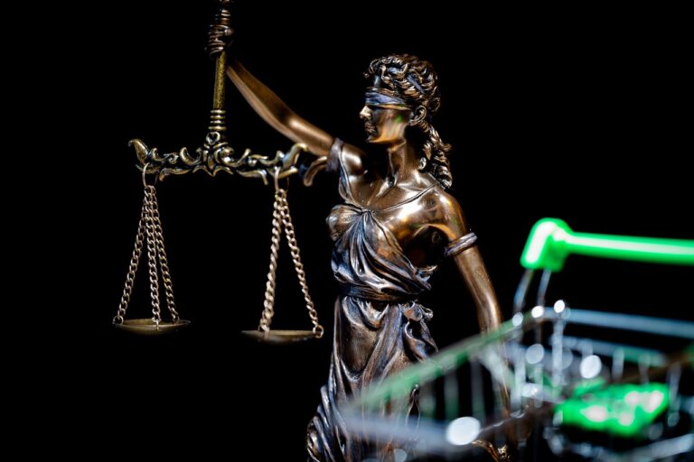 justitia, online shopping, dish